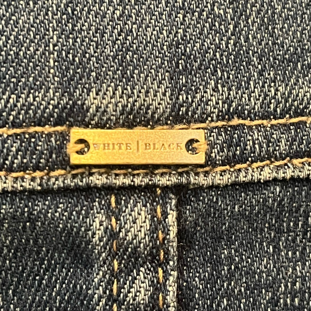 White House Black Market Blue Jean Jacket - Picture 5 of 6